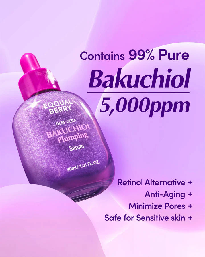 EQQUALBERRY Bakuchiol Plumping Serum