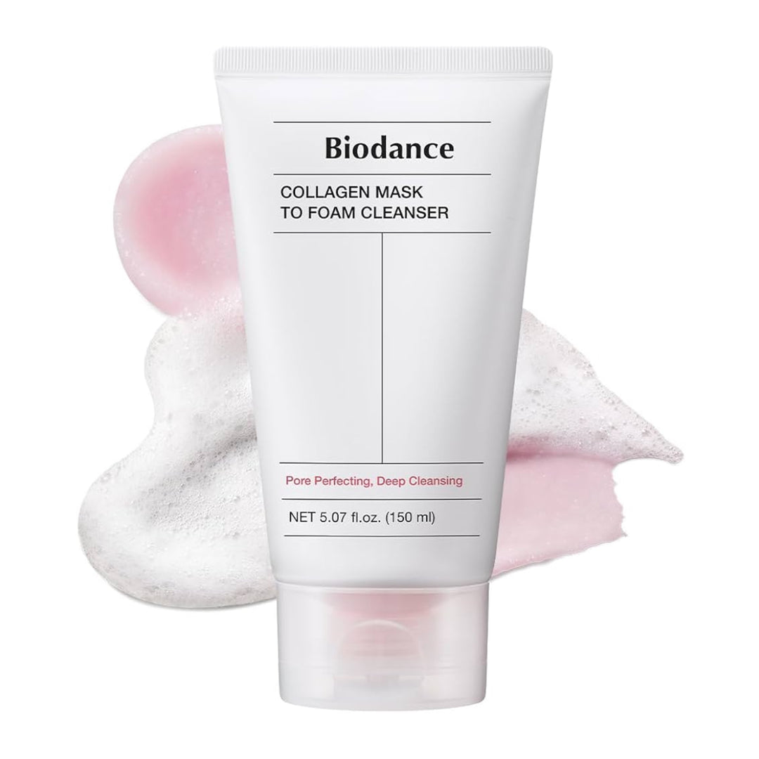 BIODANCE Collagen Mask to Foam Cleanser