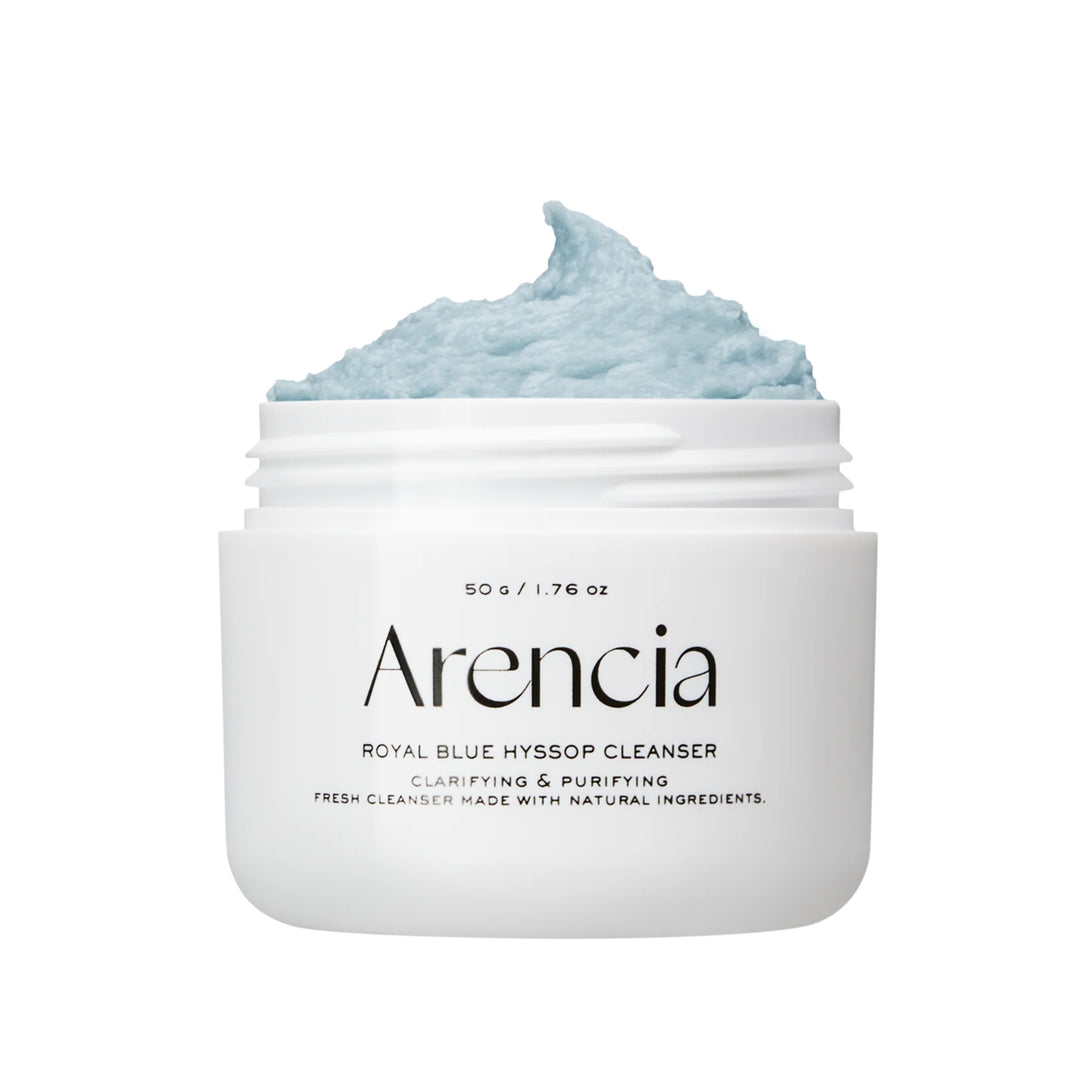 ARENCIA Blue Hyssop Rice Mochi Cleanser