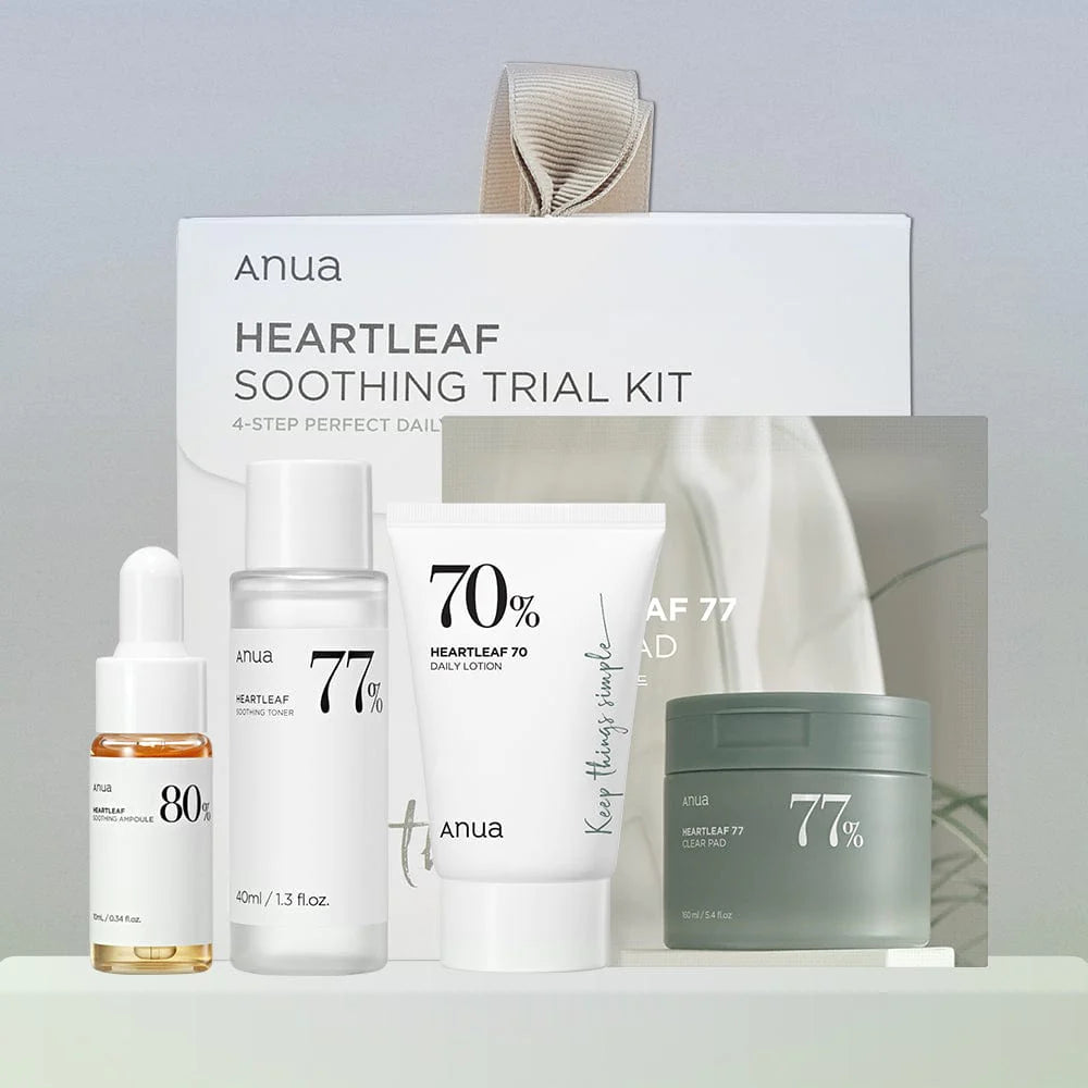 ANUA heartleaf soothing trial kit