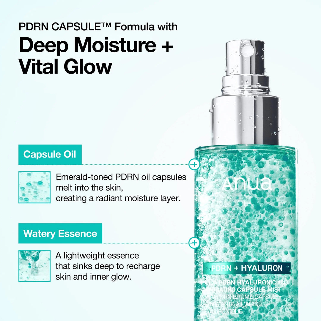 ANUA PDRN Collagen Glow Facial Serum Spray
