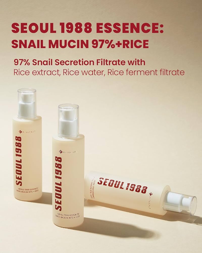 K-SECRET Essence Snail Mucin 97% + Rice