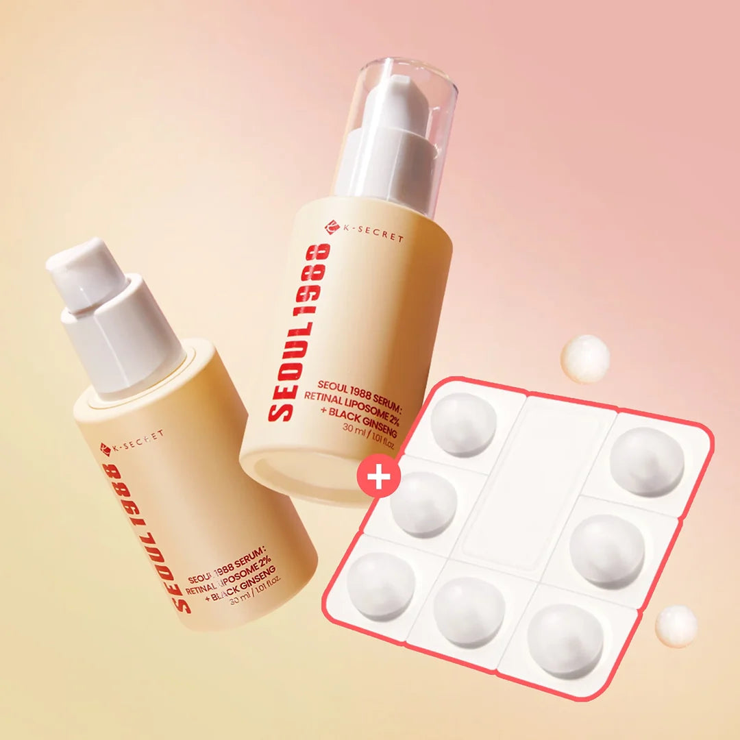 K-SECRET Seoul 1988 Retinal Serum Duo With 100% Collagen Ball