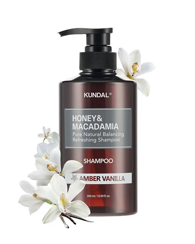 KUNDAL Honey & Macadamia Nature Shampoo Amber Vanilla