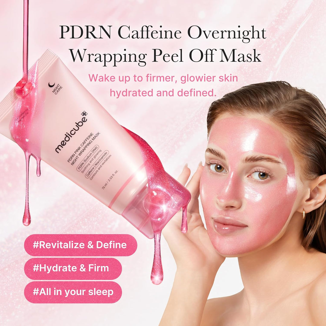 Medicube night mask
	Korean sleeping mask
De-puffing face mask
	Wrapping mask skincare
	PDRN overnight treatment
	Caffeine face mask for puffiness
	Hydrating night mask K-beauty
	•	Best night cream for tired skin
	•	Pink mask Korean skincare
	•	K-beauty mask for glowing skin
	•	Anti-aging night mask
