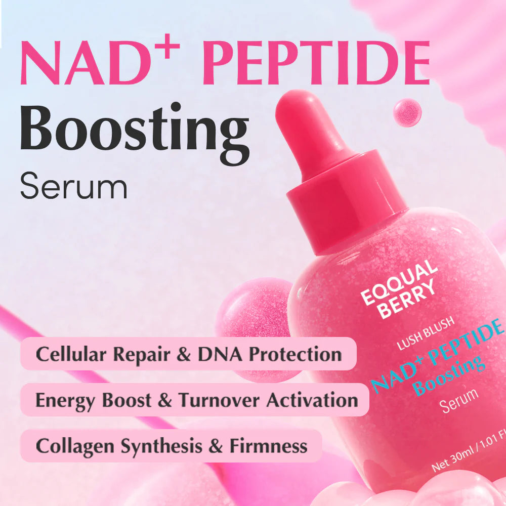 EQQUALBERRY NAD+ Peptide Boosting Serum