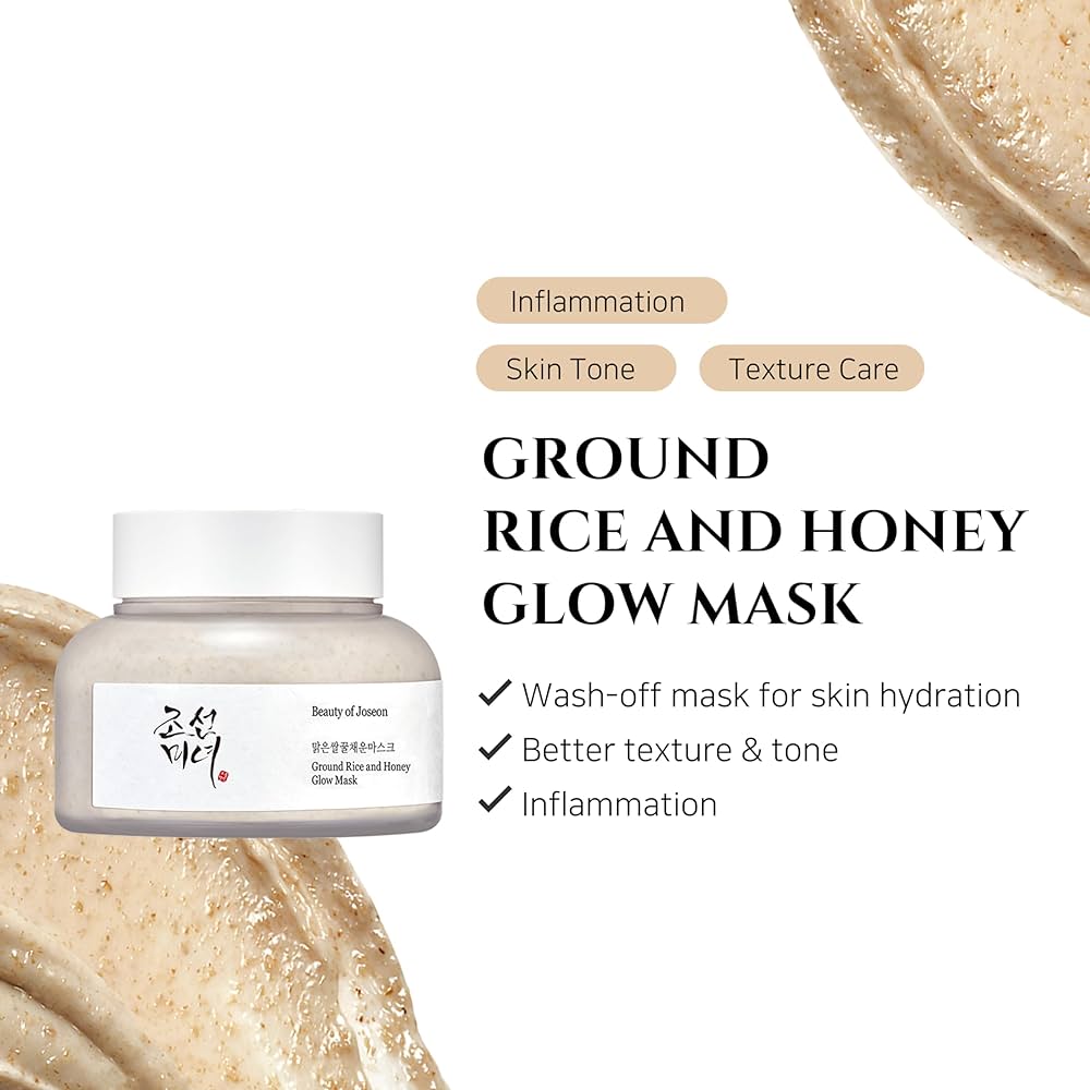 BEAUTY OF JOSEON Ground Rice and Honey Glow Mask