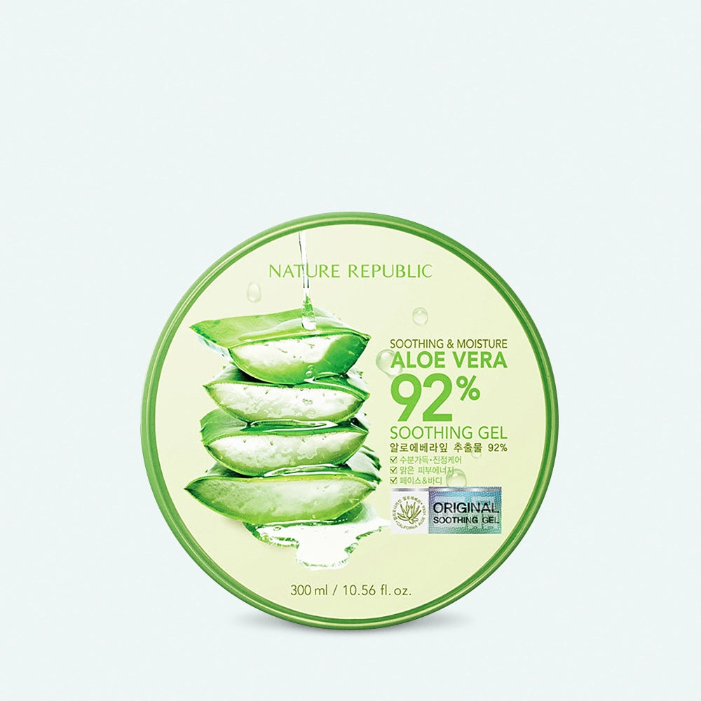 NATURE REPUBLIC Soothing & Moisture Aloe Vera* 92% Soothing Gel